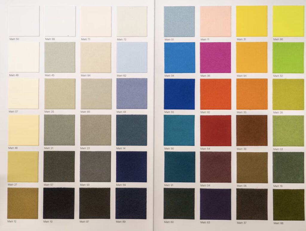 pantone color palettes