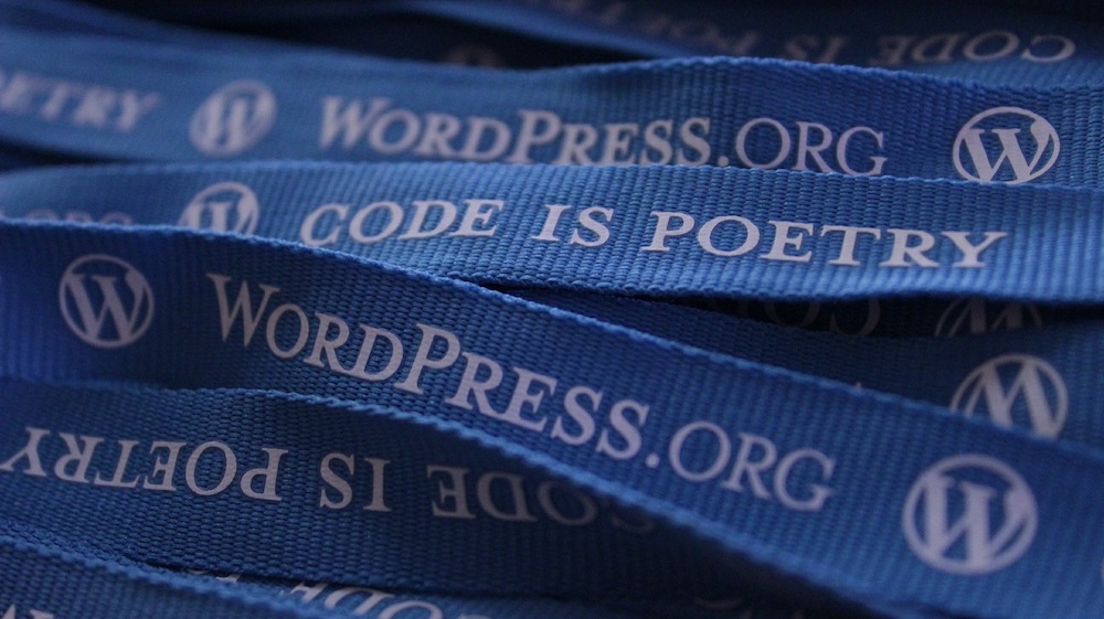 lanyards from a WordPress wordcamp